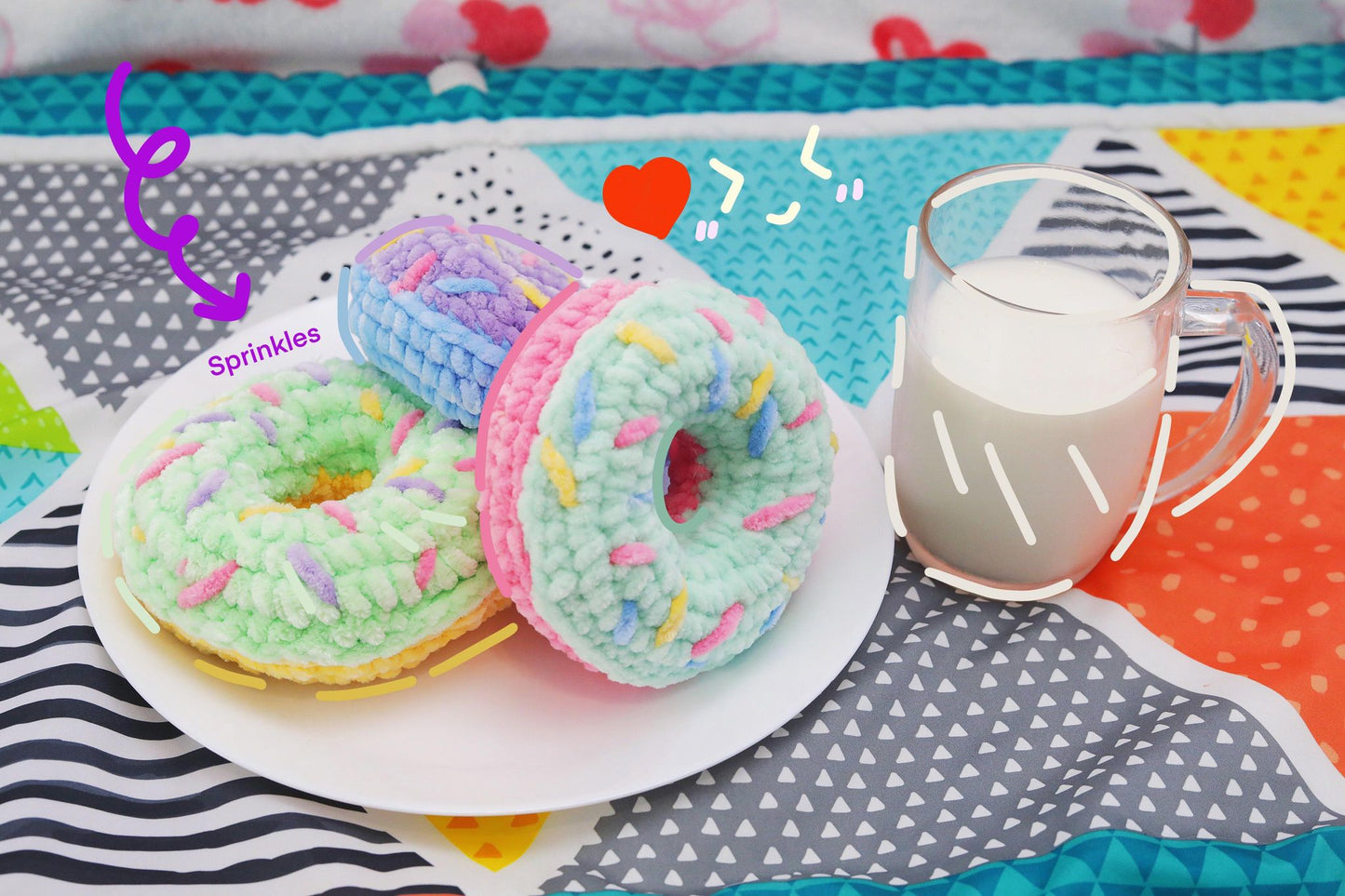 Yummy Donuts Crochet